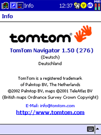 TomTom Navigator I - Versionshistorie - 1