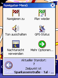 TomTom Navigator I - Zieleingabe: - 1