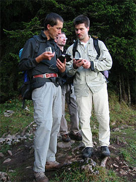 Usertreffen Brünnstein - Samstag, 15:55 der Abstieg beginnt - 2
