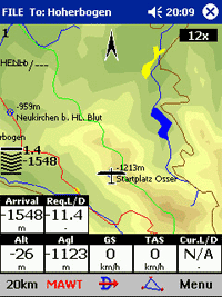 SeeYou Mobile 1.2 - Kommandobereich - 1