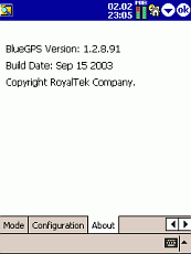 Royaltek RBT 3000 - Screenshots BlueGPS Teil 3 - 2