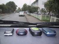 Vergleich Navilock BT-318 - Royaltek RBT 1000 - Falcom Navi1 - Einsatz im Fahrzeug - 1