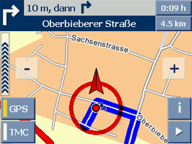 Falk Navigator SC - Kartenansicht im Querformat - 2