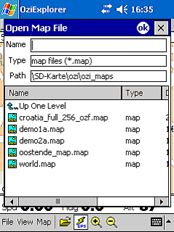 Workshop LargeMaps Ozi - Dateien auf PDA uebertragen - 4
