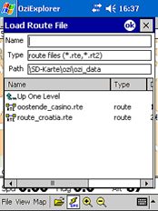 Workshop LargeMaps Ozi - Dateien auf PDA uebertragen - 6