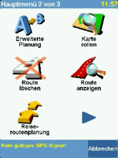 TomTom 5 Beta - Hauptmenü - 2