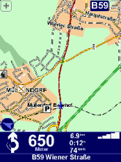 TomTom 5 Beta - Navigationsansicht (1/2) - 1