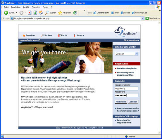 Wayfinder (aktuell) - MyWayfinder.com - 1