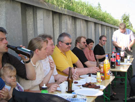GNS Sommerfest (24.06.2005) - Der gemütliche Teil beginnt... - 2
