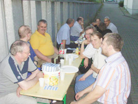 GNS Sommerfest (24.06.2005) - Männer unter sich - bis tief in die Nacht... - 1