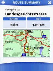 iDrive Navigator - Routenoptionen / Routenberechnung - 2