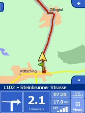 iDrive Navigator - Sprachausgabe / optische Darstellung - 2