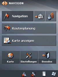 MobileNavigator|5 - Menüführung vor der Navigation - 1