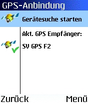 MN2100 von VDO Dayton - GPS-Empfänger einrichten - 1