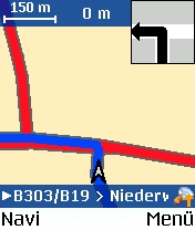 MN2100 von VDO Dayton - Kartendarstellung - 3