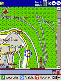 Destinator 3 - Menüführung - 1