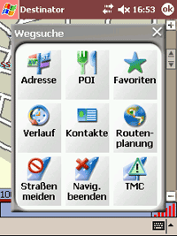 Destinator Professional - Die Zieleingabe - 1
