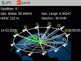 PNA BM6300 Destinator 3 - GPS - Statusanzeige - 1