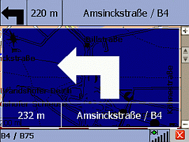 PNA BM6300 Destinator 3 - Visuelle Meldungen - 1