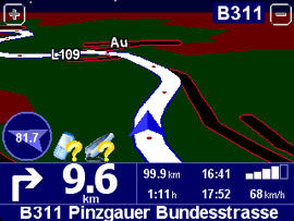 TomTom RIDER - Graphische Darstellung - 2