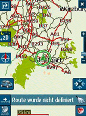 Destinator PN - Kartendarstellung - 2