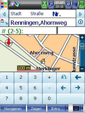 Destinator PN - Screenshots Zieleingabe - 3