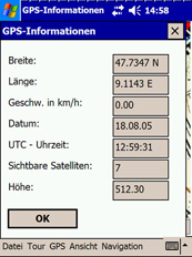 MagicMaps2Go - Einstellungen PDA (2623) - 2
