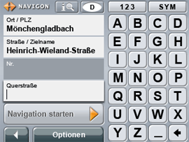 MobileNavigator 6 - Screenshots PNA - 2