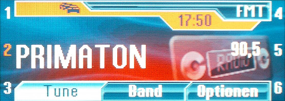 Rome NAV55E Test - brillantes Farbdisplay - 1