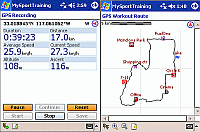 Sport-Training
GPS-unterstützt
dokumentieren
