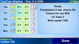 TomTom GO 510/710/910 - Plus Dienste Screenshots - 2
