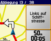 Garmin Streetpilot i3 - Die Abbiegeliste - 3