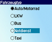Garmin Streetpilot i3 - Die Einstellungen - 3