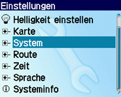 Garmin Streetpilot i3 - Die Einstellungen - 4