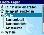 Garmin Streetpilot i3 - Die Einstellungen - 6