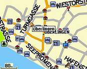 Garmin Streetpilot i3 - Die Kartenansicht - 3