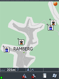 Jetzt mit Parkplatz- overlay und neuen Burgen...