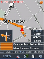 Mobile Navigator|5 Beta - Navigationsansicht (1841) - 2