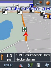 Mobile Navigator|5 Beta - Navigationsansicht (1843) - 2