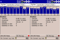 TomTom MkII SiRF III - Signalstärke Auto und Outdoor - 1