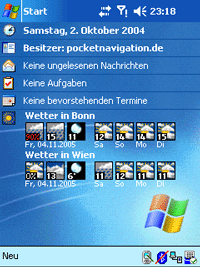 WetterplugIN2 - Das WetterplugIN2 für den TodayScreen - 1