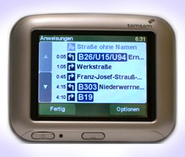 TomTom GO 700 - 2D-Darstellung - 2