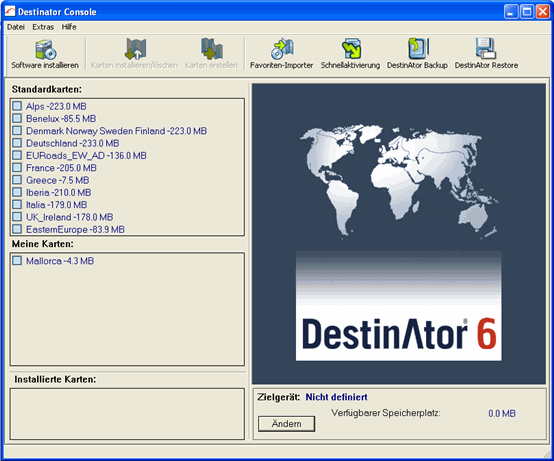 Destinator 6 - Bild Desti Console - 1