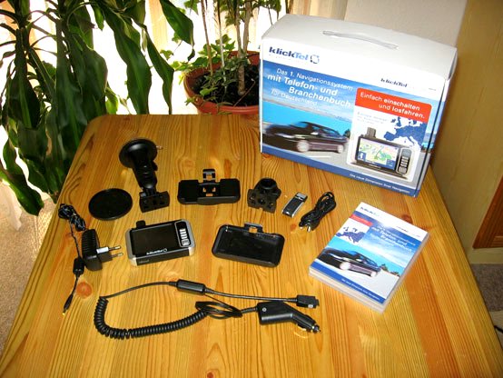 klickTel K580 - Lieferumfang - 1