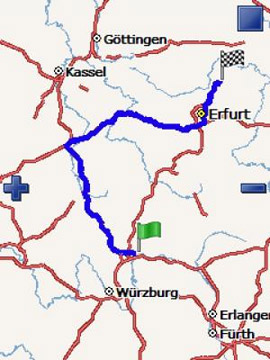 klickTel K580 - Routenoptionen und Routenberechnung (3854) - 1