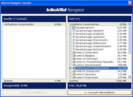 klickTel K580 - Software - 2