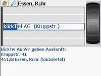 klickTel K580 - Telefonbuch - 1