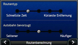 Navman iCN 720 - Routenoptionen - 1