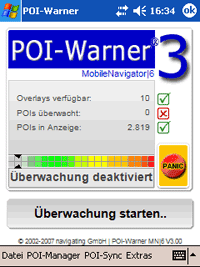 Kostenloses Upgrade für alle POI-Warner 2 MN6 Nutzer...