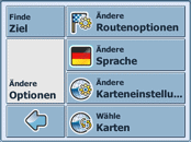 Thomson iNTUiVA GPS280 - Menüführung - 3
